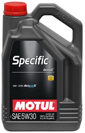 Моторное масло Motul Specific DEXOS2 5W-30 5л