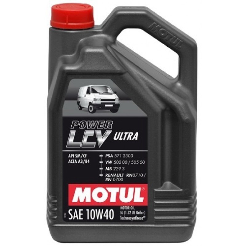 Моторное масло Motul Power LCV Ultra 10W-40 5л