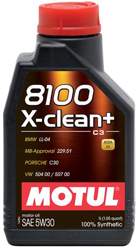 Моторное масло Motul 8100 X-clean 5W-30 1л