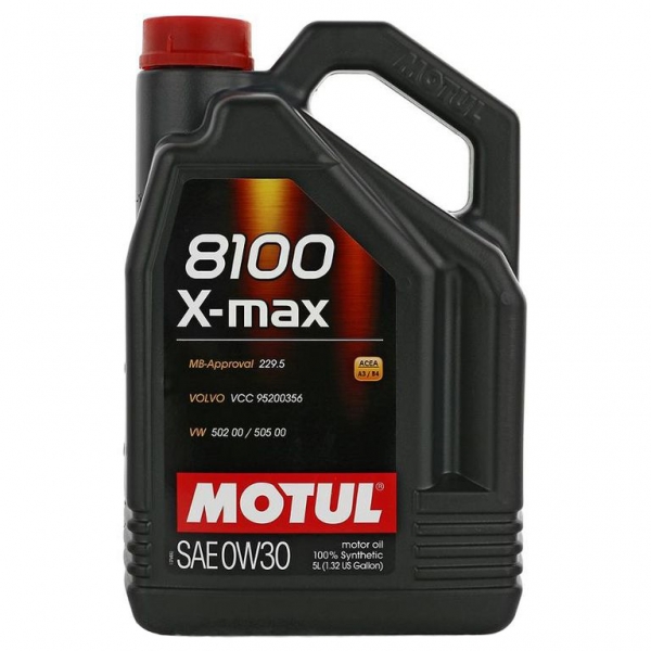 Моторное масло Motul 8100 X-Max 0W-30 5л