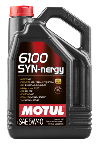 Моторное масло Motul 6100 Syn-nergy 5W-40 5л