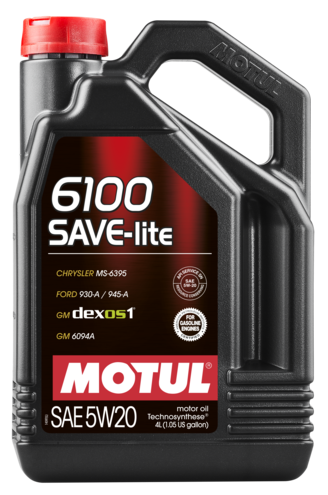 Моторное масло Motul 6100 Save-lite 5W-20 4л