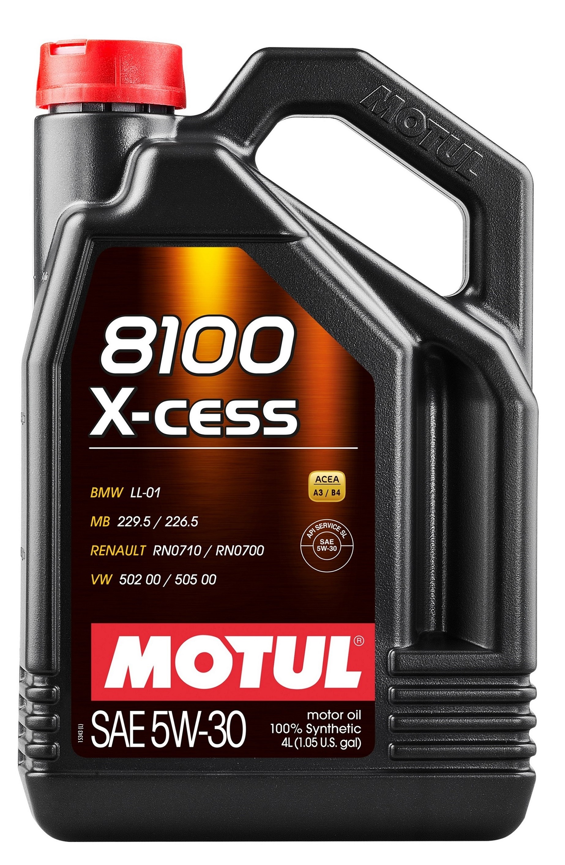 Моторное масло Motul 8100 X-cess 5W-30 4л