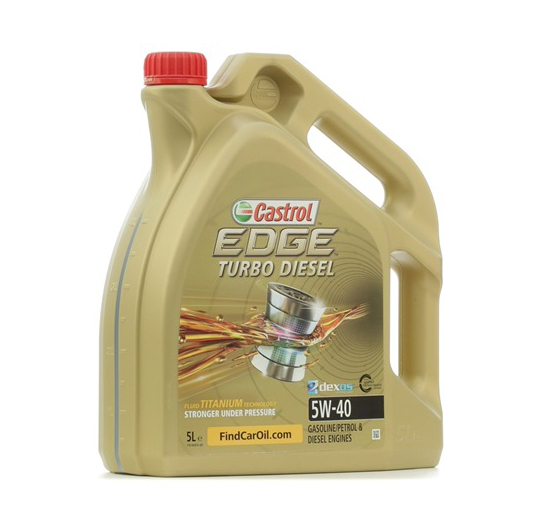 Моторные масла CASTROL CASTROL 5W40 EDGE TURBO DIESEL5