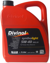 Моторное масло Divinol Syntholight 505.01 SAE 5W-40 5л