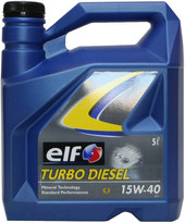 Моторное масло Elf TURBO DIESEL 15W40 5л