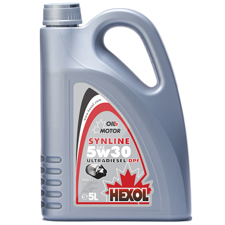 Моторные масла HEXOL HEXOL 5W30 SYNLINE ULTRADIESEL DPF5