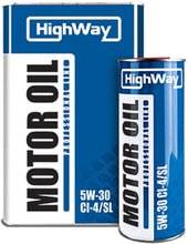 Моторное масло HighWay 5W-30 CI-4SL 1л