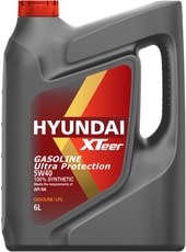 Моторное масло Hyundai Xteer Gasoline Ultra Protection 5W-40 6л