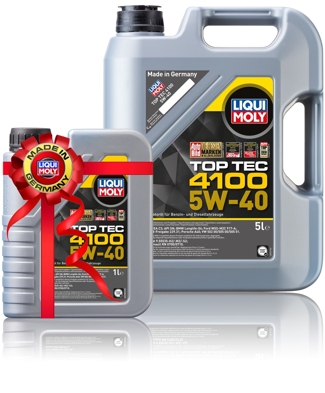 Моторное масло LIQUI MOLY 9511+9510