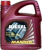 Моторное масло Mannol DIESEL TDI 5W-30 60л