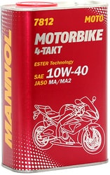 Моторное масло Mannol Motorbike 4-Takt 10W-40 1л