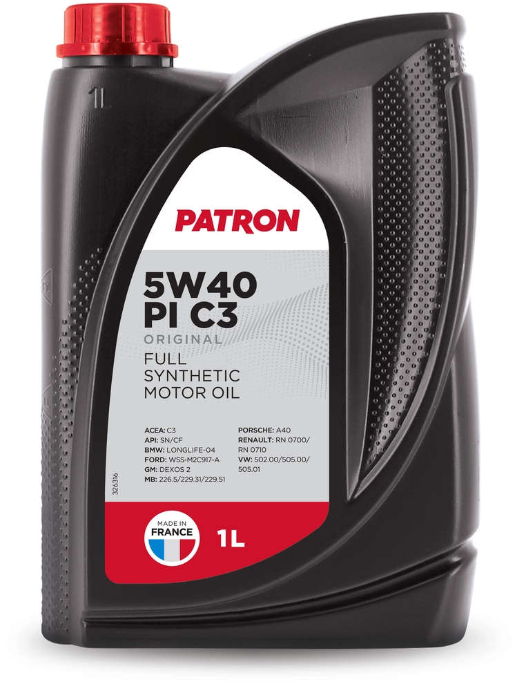 Моторное масло Patron 5W-40 PI C3 1л