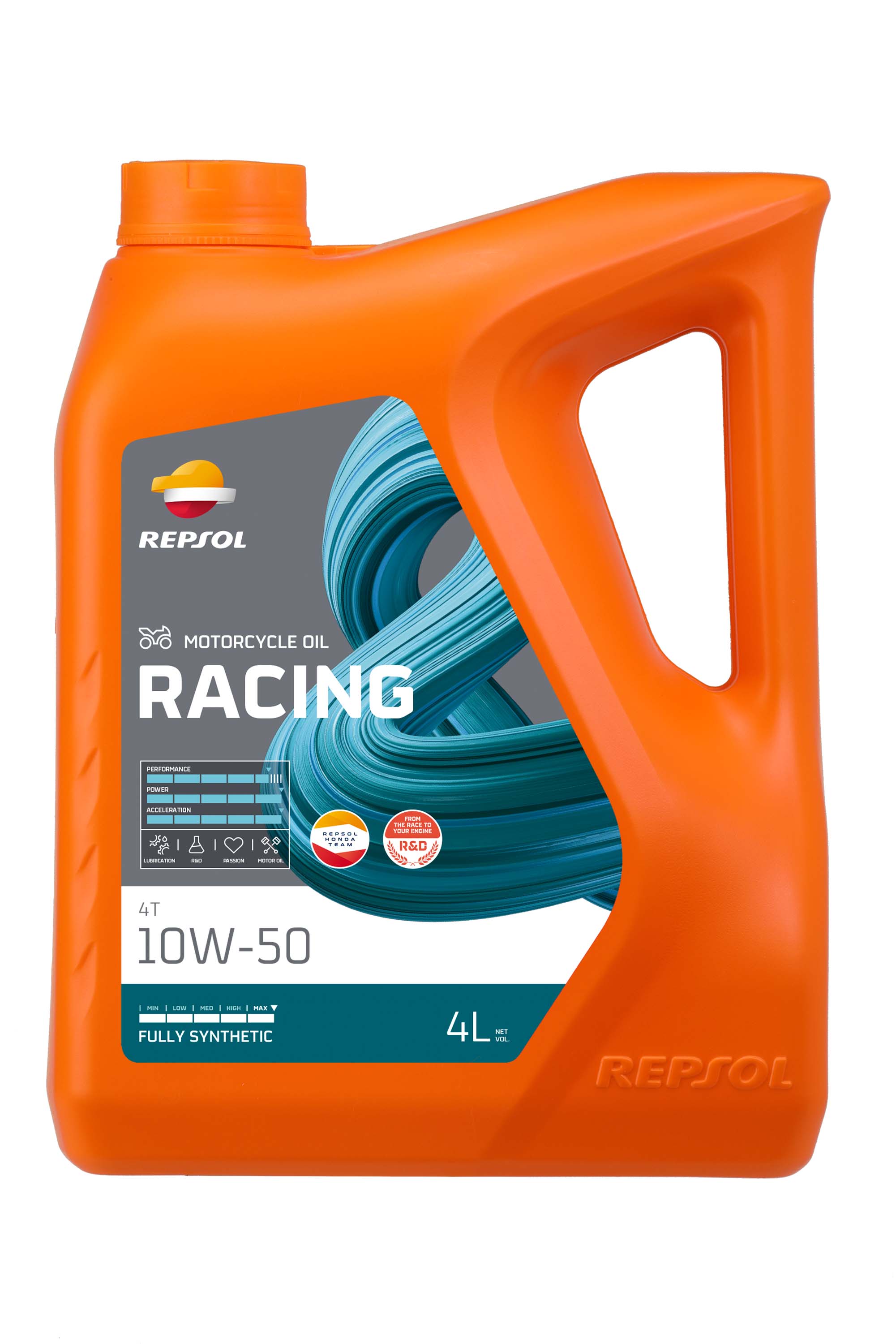 Моторное масло Repsol Moto Racing 4T 10W-50 4л