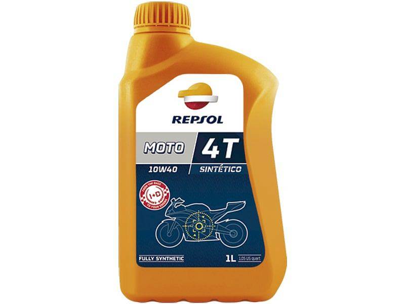 Моторное масло Repsol Moto Sintetico 4T 10W-40 1л