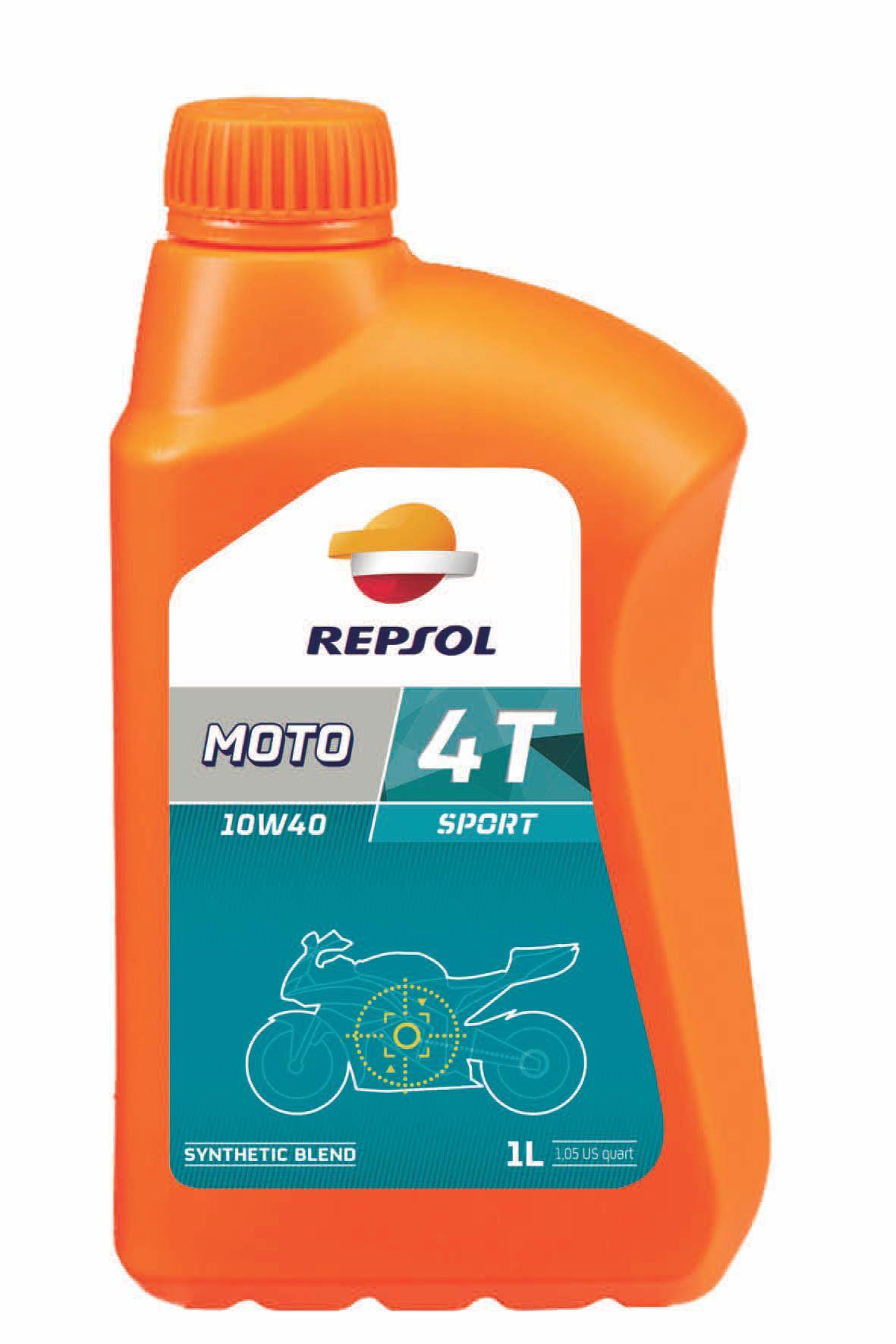 Моторное масло Repsol Moto Sport 4T 10W-40 1л