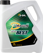 Моторное масло S-OIL DRAGON TURBO BEST 10W-30 4л