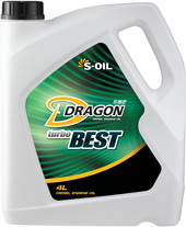 Моторное масло S-OIL DRAGON TURBO BEST 20W-50 4л