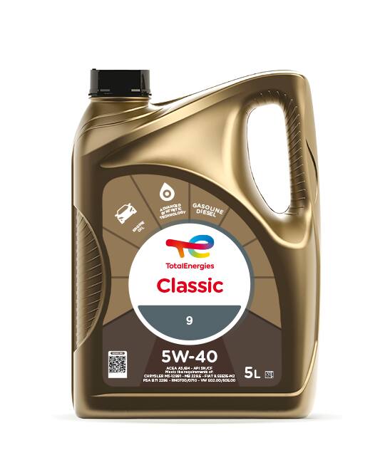 Моторное масло Total Classic 5W-40 5л