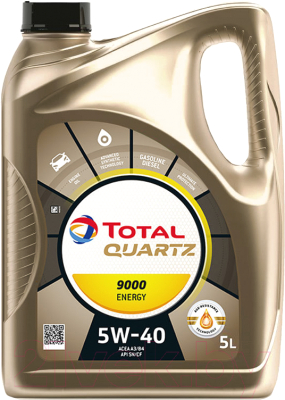 Моторное масло Total Quartz 9000 Energy 5W-40 5л