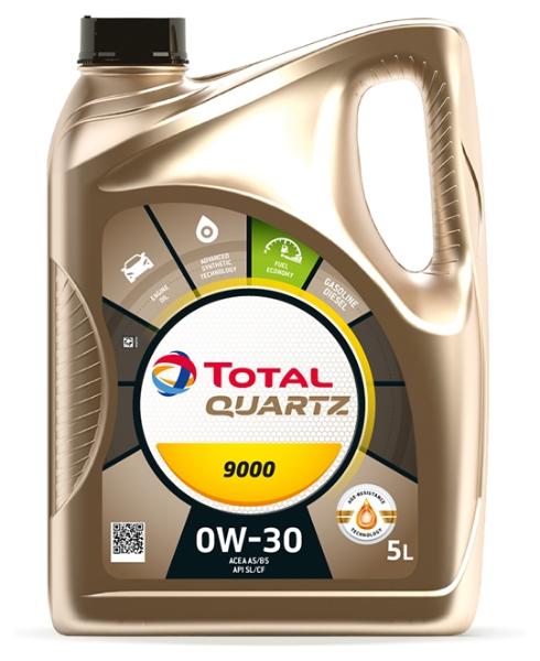 Моторное масло Total Quartz 9000 0W-30 5л